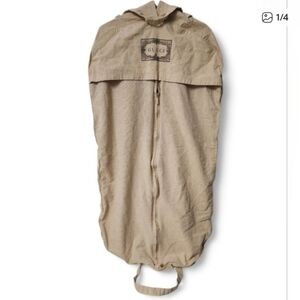 Auth! Gucci canvas garment bag